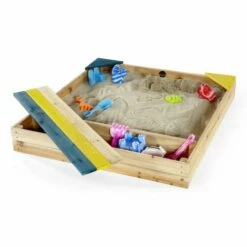 Plum Sandpit With Storage