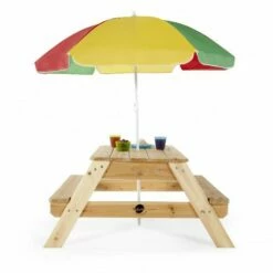 Plum Kids Picnic Table With Umbrella