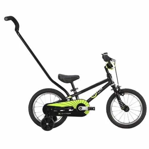 BYK E-250 Bike, Black And Neon Yellow - Image 2