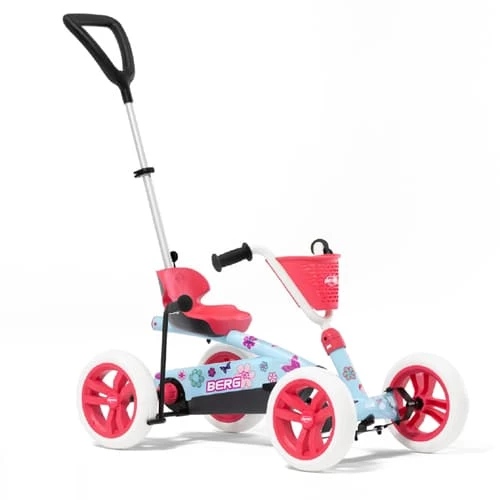 Berg Buzzy Bloom 2 In 1 Go Kart With Handle Trike