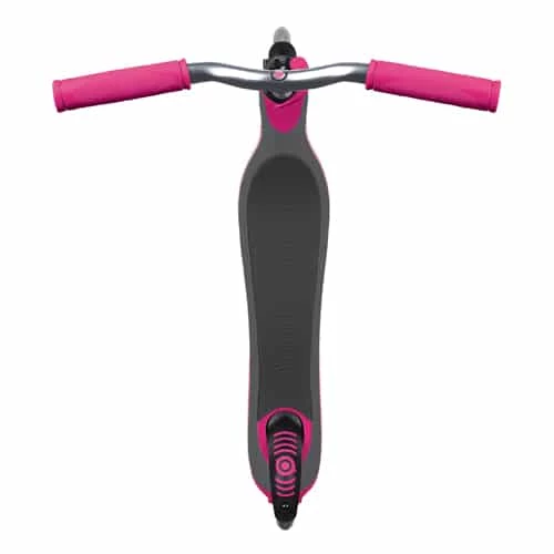 Globber Flow 125 Light Up Scooter Ruby Grey - Image 3