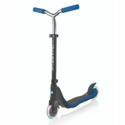 Globber Flow 125 Lights Scooter Black Blue