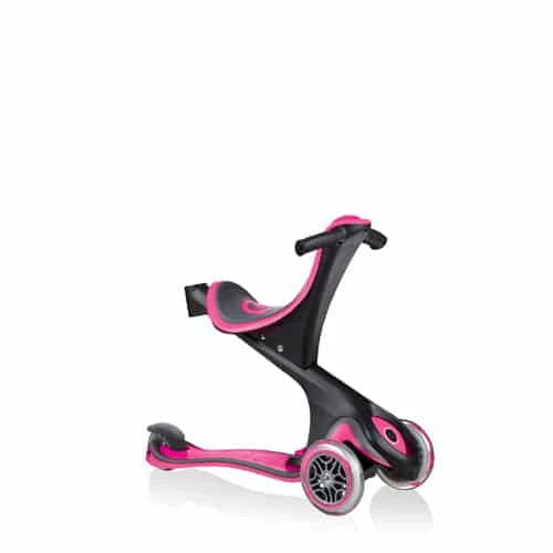 Globber Go Up Comfort 5 In 1 Kids Scooter Deep Pink - Image 2