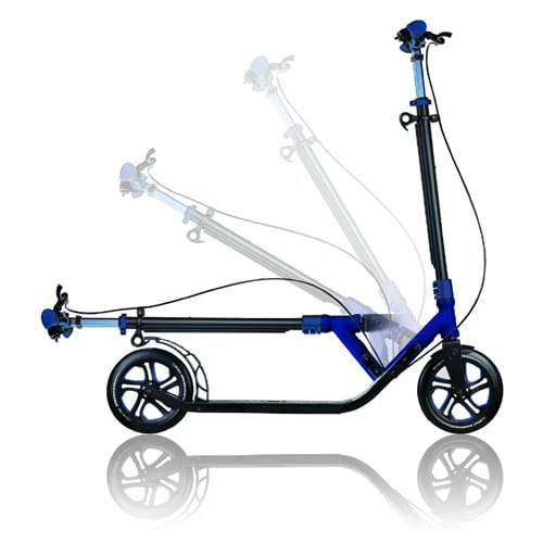 Globber One NL 230 Ultimate Titanium Scooter Slate Blue - Image 2