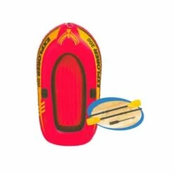 Intex Explorer 2 Person Boat With Oars And Pump