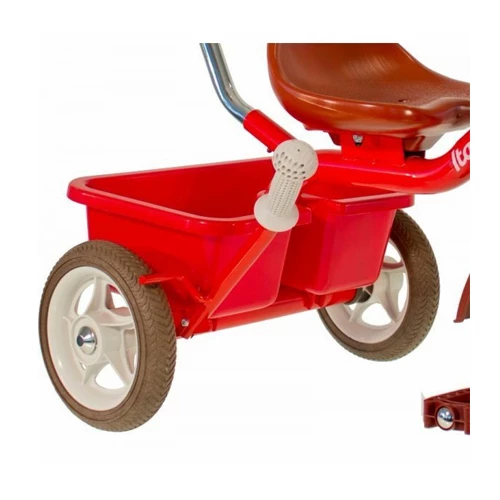 Italtrike 10 Inch Passenger Tricycle Champion Red - Image 3
