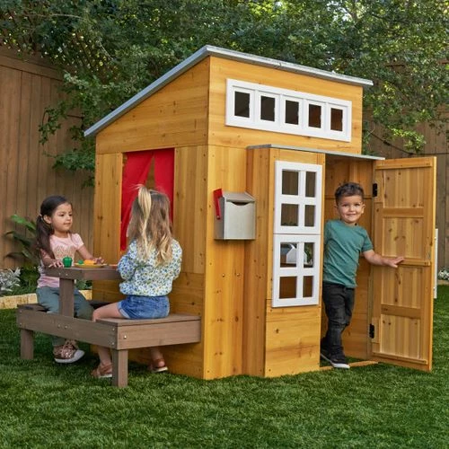 KidKraft Modern Outdoor Playhouse - Image 5