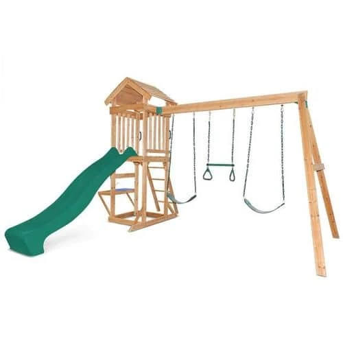 Lifespan Kids Albert Park Play Centre Green Slide - Image 2