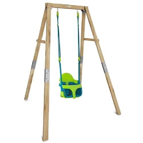 Lifespan Kids Bloom Growable Swing Set With Quadpod Baby Swing Seat - Image 2