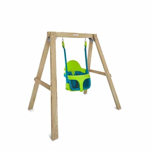 Lifespan Kids Bloom Growable Swing Set With Quadpod Baby Swing Seat - Image 3