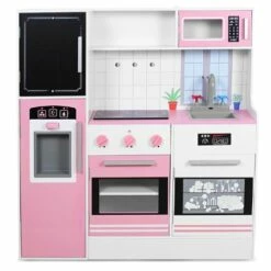 Lifespan Kids Bon Appetit Pink Interactive Play Kitchen