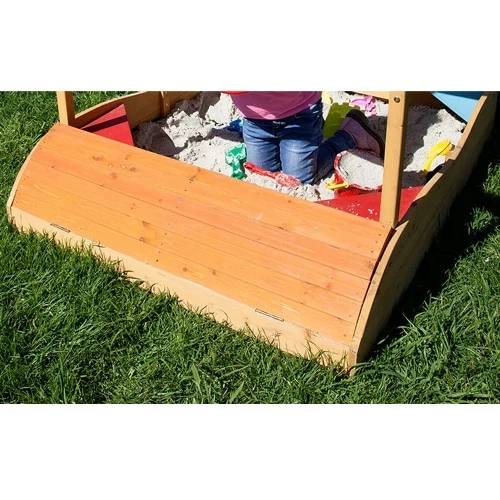 Lifespan Kids Captain Sandpit With Wooden Cover - Image 4