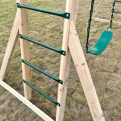 Lifespan Kids Daintree 2 In 1 Monkey Bars And Swing Set - Image 10