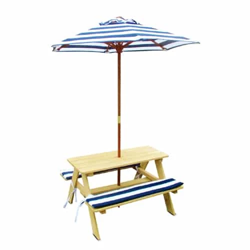 Lifespan Kids Sunset Picnic Table With Umbrella - Image 3