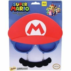 Mario Sun Staches Big Characters