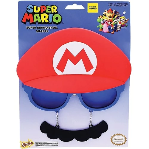 Mario Sun Staches Big Characters