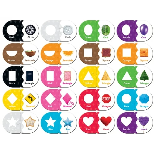 Masterpieces Puzzle Educational Matching Puzzle Colors And Shape - Image 4