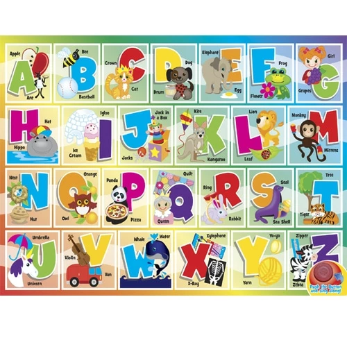 Masterpieces Puzzle Educational Sing-a-Long Alphabet Puzzle 24 Pieces - Image 3