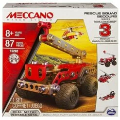 Meccano Fire Engine 3 Model Set