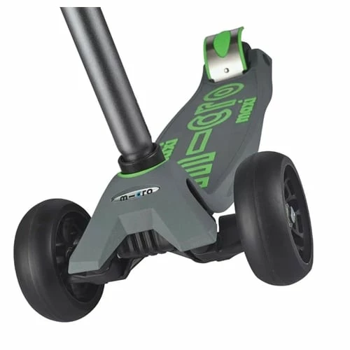 Micro Maxi Deluxe Pro Scooter Grey And Green - Image 3