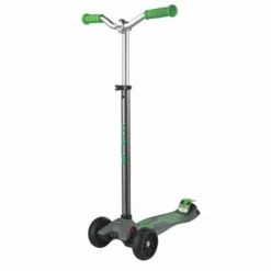 Micro Maxi Deluxe Pro Scooter Grey And Green