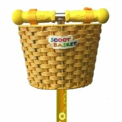 Micro Scooter Bike Basket Yellow