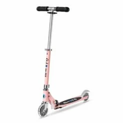 Micro Sprite Light Up Kids Scooter Neon Rose