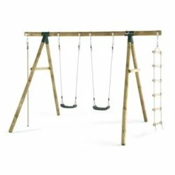 Plum Gibbon Wooden Swing