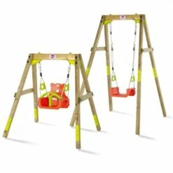 Plum Growing Outdoor Swing Set