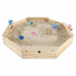 Plum Large Octagonal Sandpit