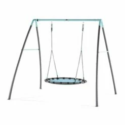Plum Premium Metal Nest Swing With Mist