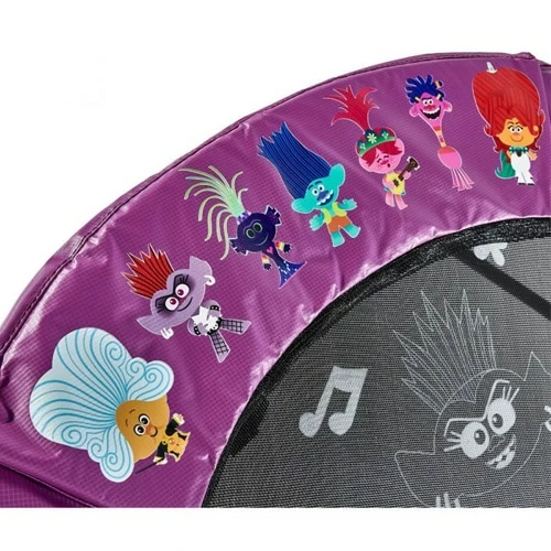 Plum Trolls 4.5FT Junior Trampoline And Enclosure With Sound - Image 2