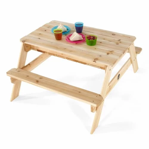 Plum Wooden Sand And Picnic Activity Table - Image 3