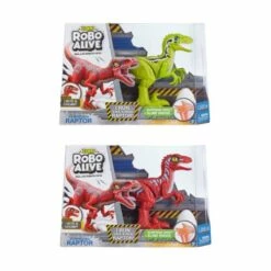 Robo Alive Robotic Rampaging Raptor With Slime Assorted