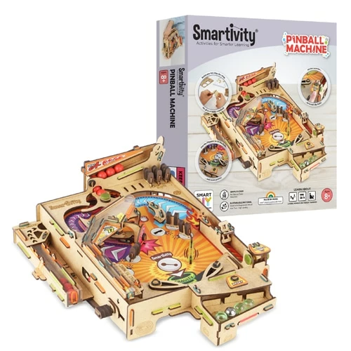 Smartivity Pinball Machine Wooden Stem Educational Construction Toy