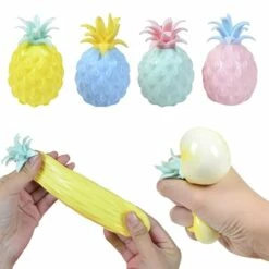 Squish Pineapples 10cm By 7cm Assorted
