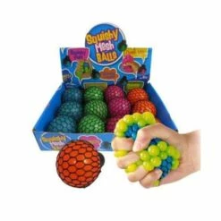 Squishy Mesh Ball Assorted Colours