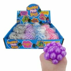 Squishy Mesh Metallic Ball