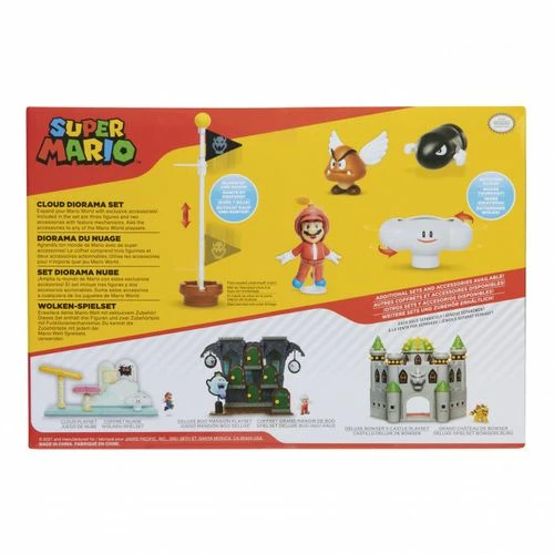 Super Mario 2.5 Inch Cloud Diorama Set World Of Nintendo - Image 4