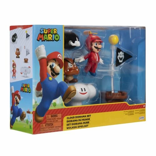 Super Mario 2.5 Inch Cloud Diorama Set World Of Nintendo - Image 5