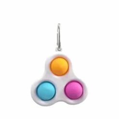 Triangle Sensory Fidget Toy Keychain Assorted
