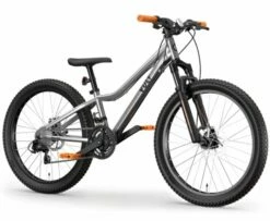 Vuly Kids Bikes 24″ Wheels For 8 To 11 Plus Years Age Silver And Orange