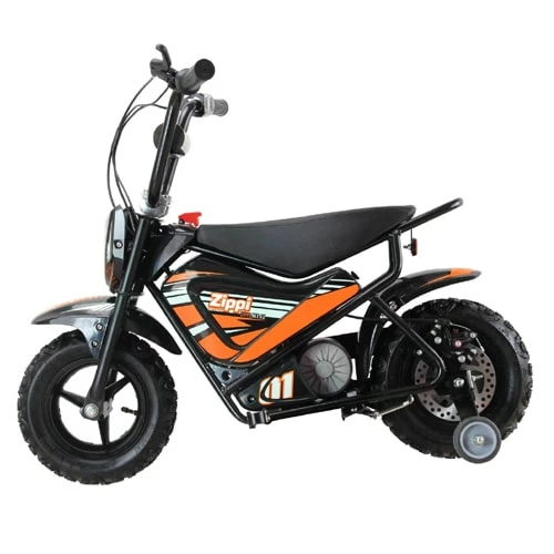 Zippi Ride Kids Ebike Electric Orange