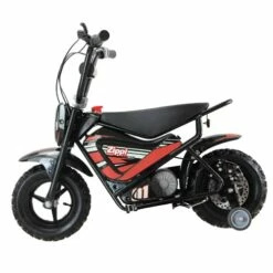 Zippi Ride Kids Electric Bike Red
