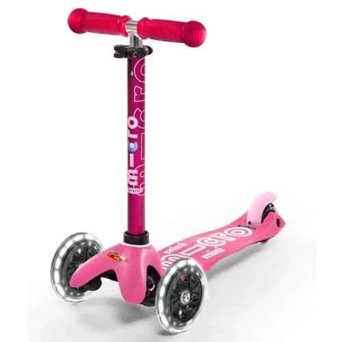 Micro Mini Deluxe Led Scooter Pink - Image 3